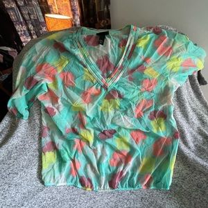 EUC Lane Bryant sheer top Sz 22/24 2x